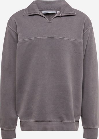 WEEKDAY Sweatshirt 'Clark' in Grau: predná strana