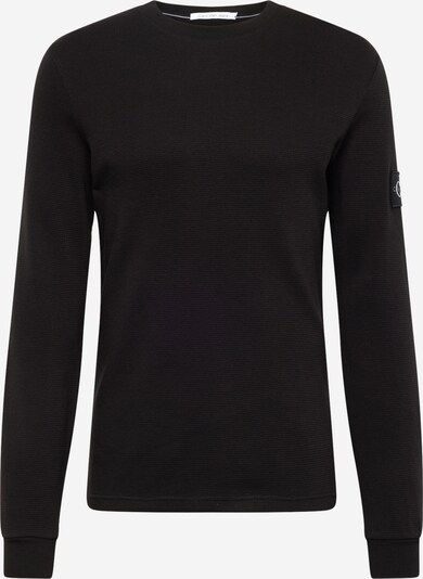 Calvin Klein Jeans Shirt in grau / schwarz / weiß, Produktansicht