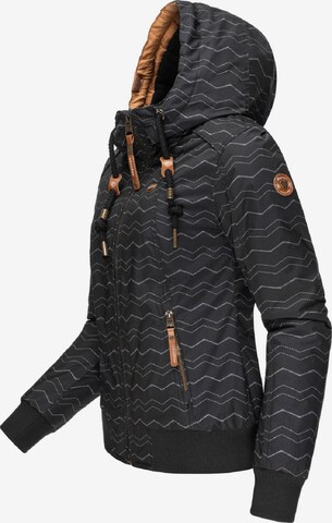 Ragwear Winter Jacket 'Druna' in Black