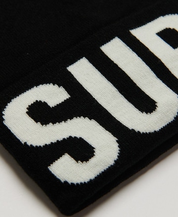 Superdry Mütze in Schwarz