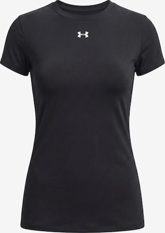 UNDER ARMOUR Функционална тениска 'Motion' в черно: отпред