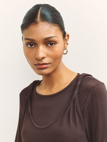 T-shirt Next en marron