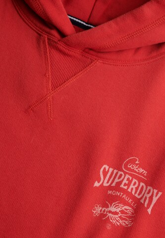 Superdry & Co Sweatshirt 'Heritage Hamptons' in Rood