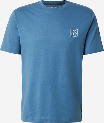 Marc O'Polo Shirt in Blauw: voorkant
