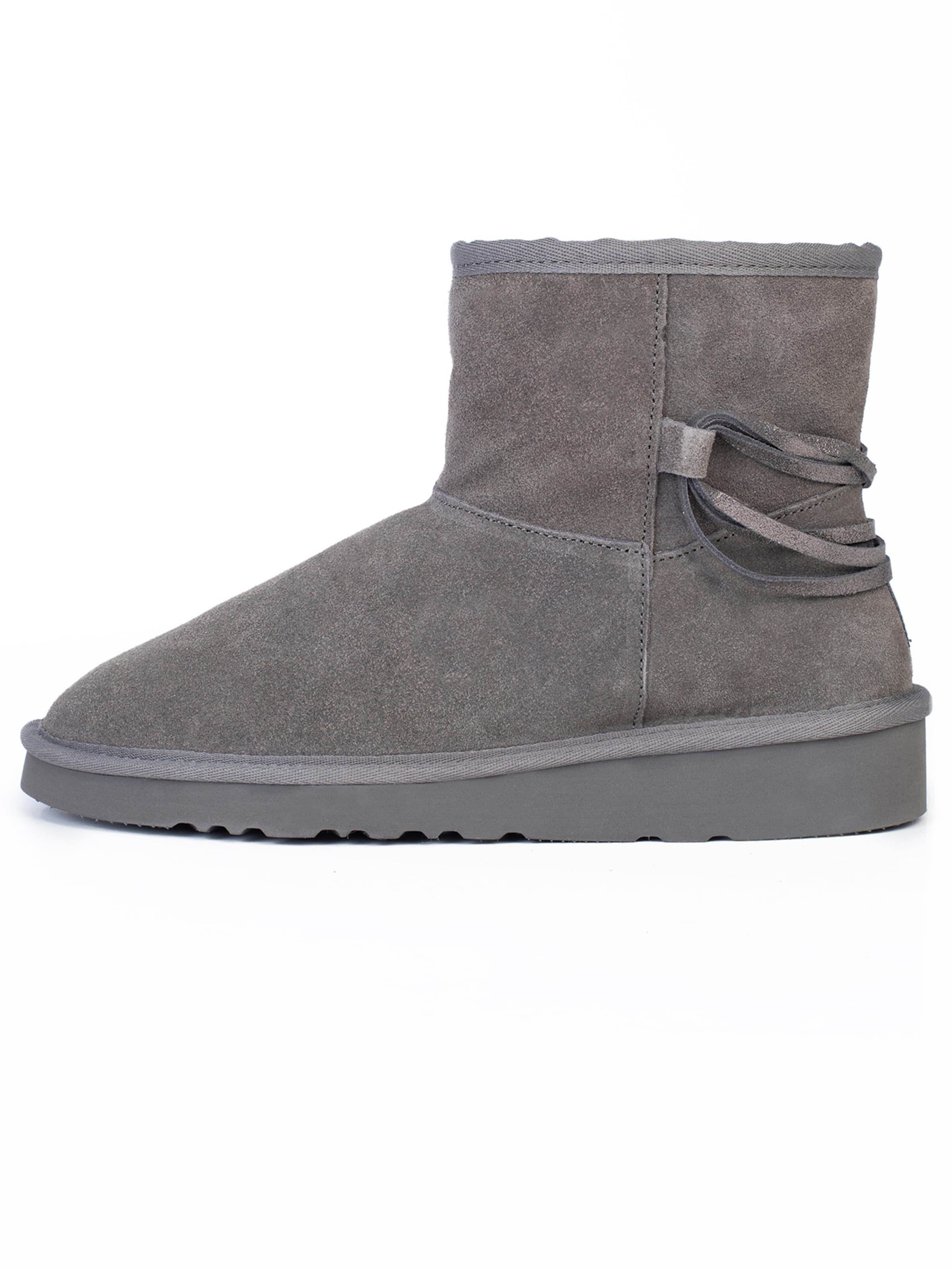 Gooce Rövid szárú csizmák 'Eppie' - szürke: elől