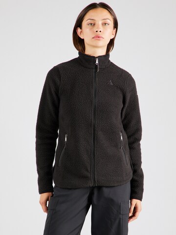 Schöffel Athletic fleece jacket 'Atlanta' in Black: front
