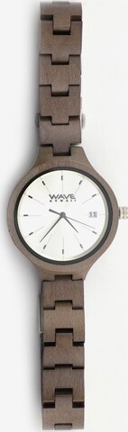 Wave Hawaii Analoog horloge ' Grauer Ahorn ' in Beige