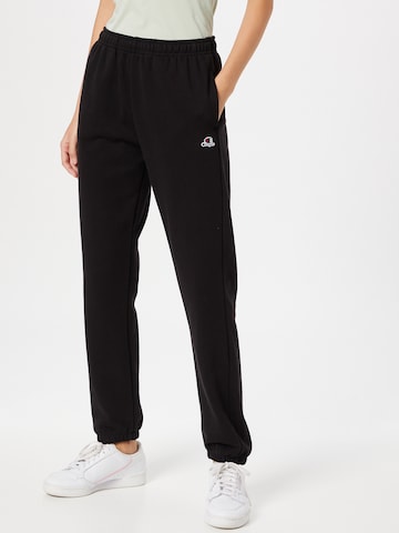 Effilé Pantalon Champion Authentic Athletic Apparel en noir : devant