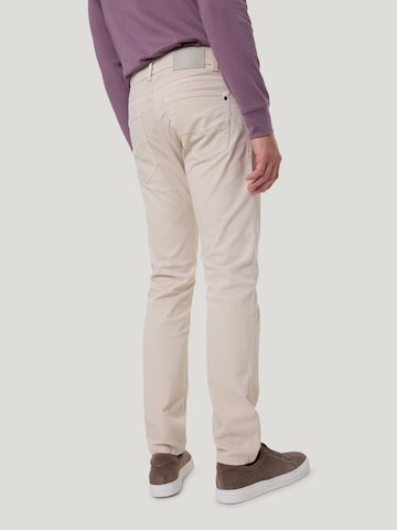 PIERRE CARDIN Tapered Jeans 'Lyon' in Beige