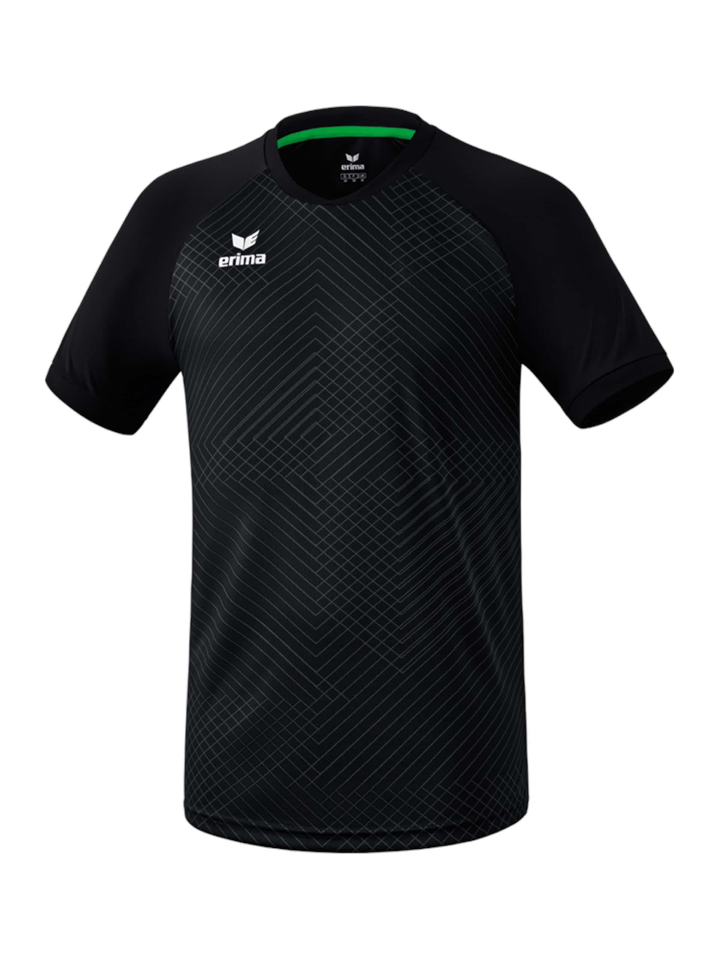 ERIMA Performance Shirt in Black: front