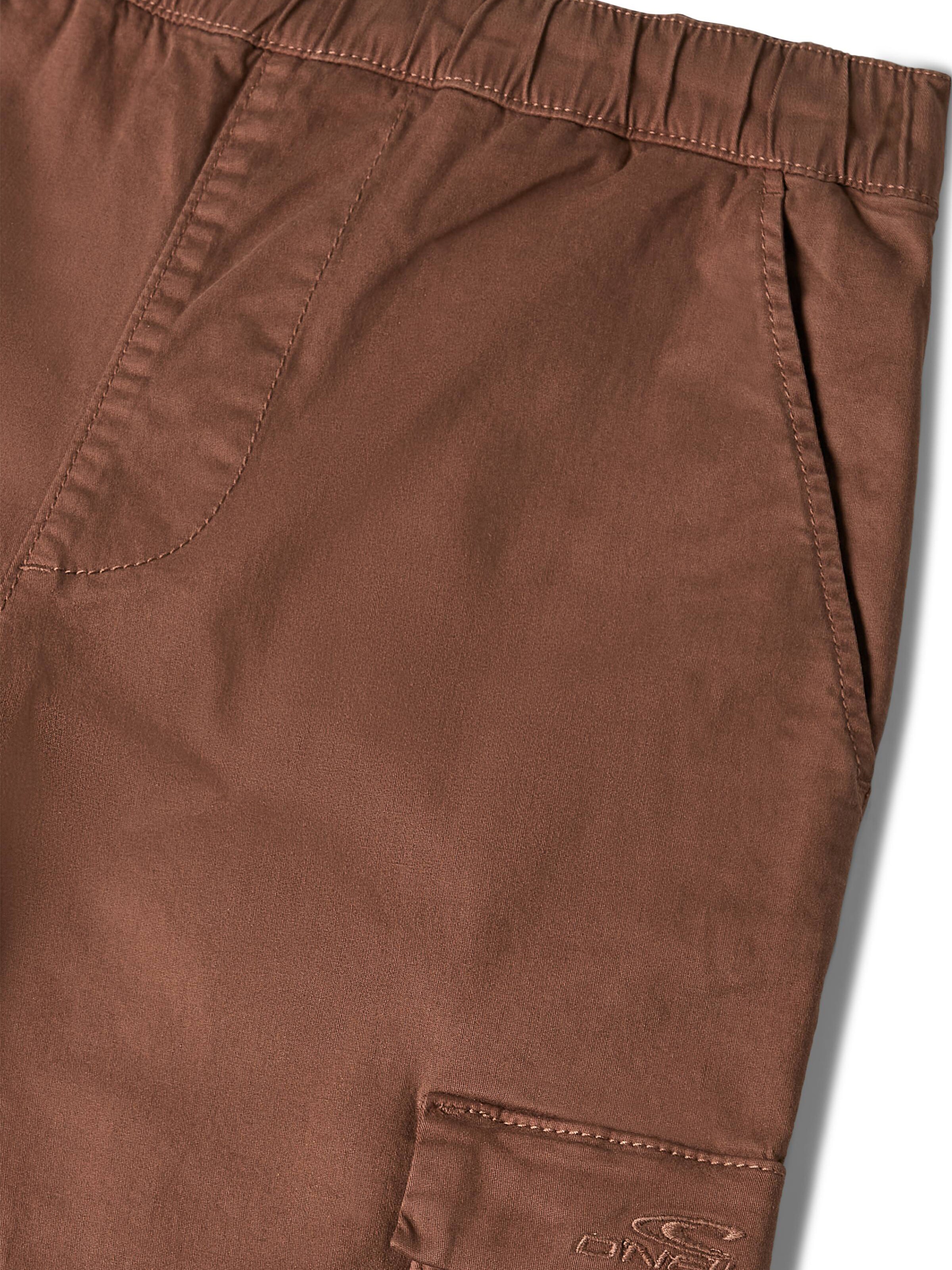 O'NEILL Regularen Hlače | rjava barva