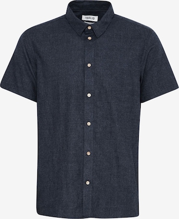 !Solid Regular fit Overhemd 'PETE' in Blauw: voorkant