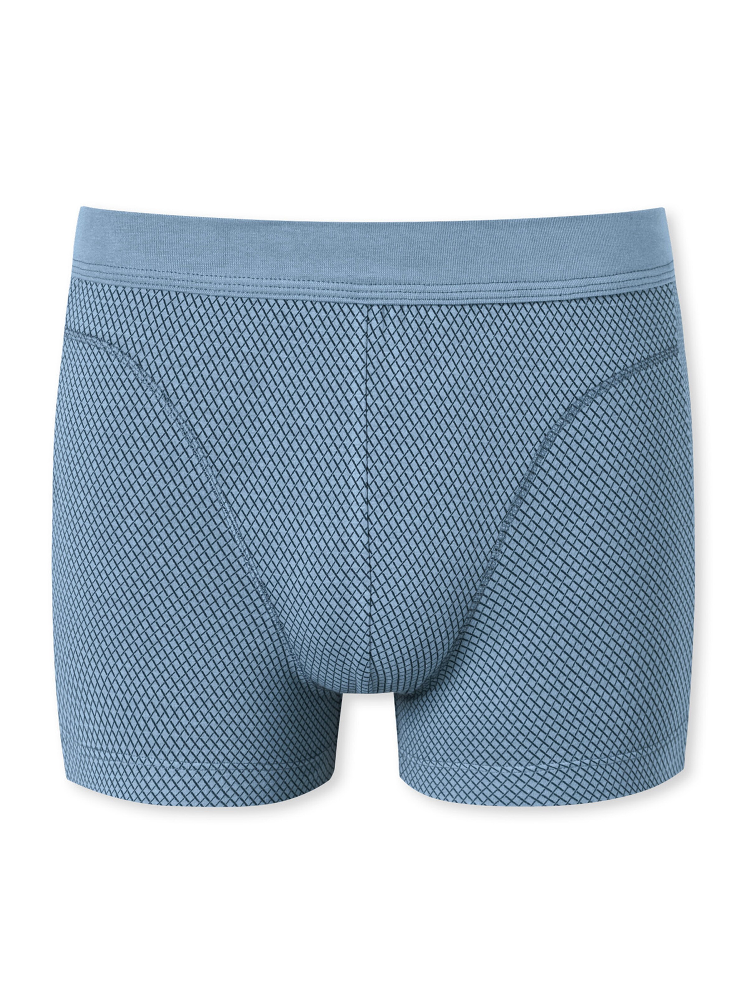 SCHIESSER Boxershorts in Blauw: voorkant