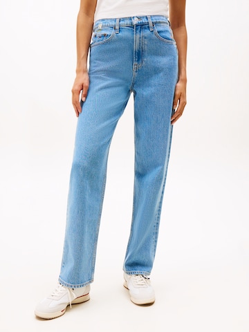 Tommy Jeans - regular Vaquero 'LAYLA' en azul: frente
