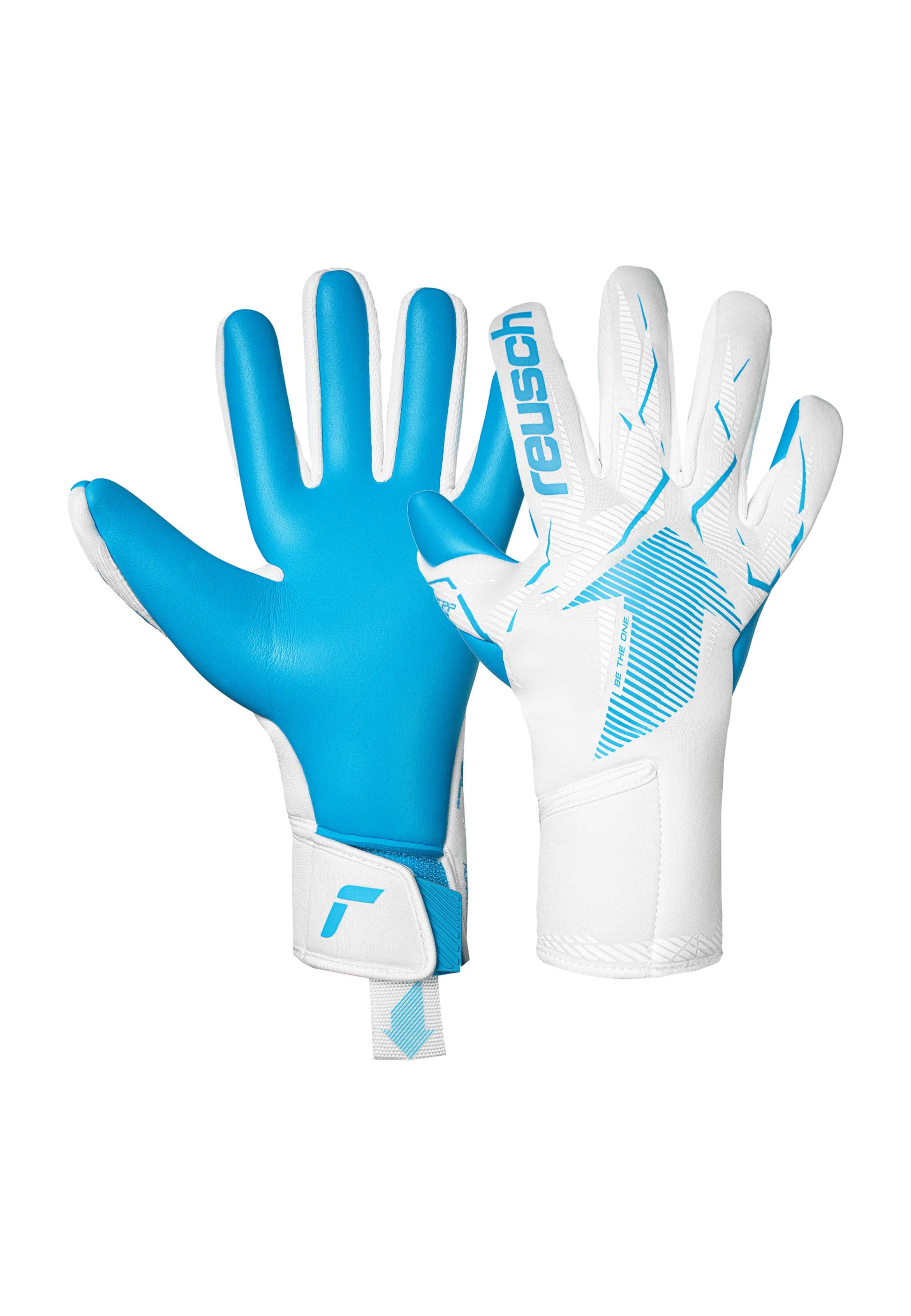 REUSCH Sports gloves 'Fastgrip Aqua' in Blue: front