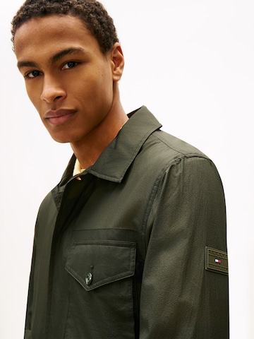 TOMMY HILFIGER Kevad-sügisjope, värv roheline