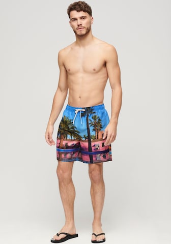Superdry Board Shorts in Blue