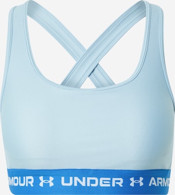 Soutien-gorge de sport UNDER ARMOUR en bleu : devant