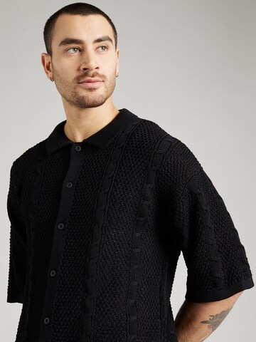 ABOUT YOU x Kevin Trapp Cardigan 'Erwin' i sort