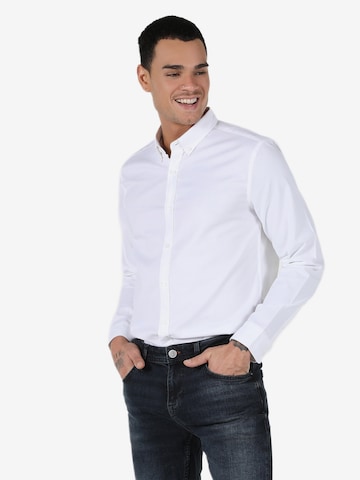 COLINS Regular Fit Hemd in Weiß: Vorderseite