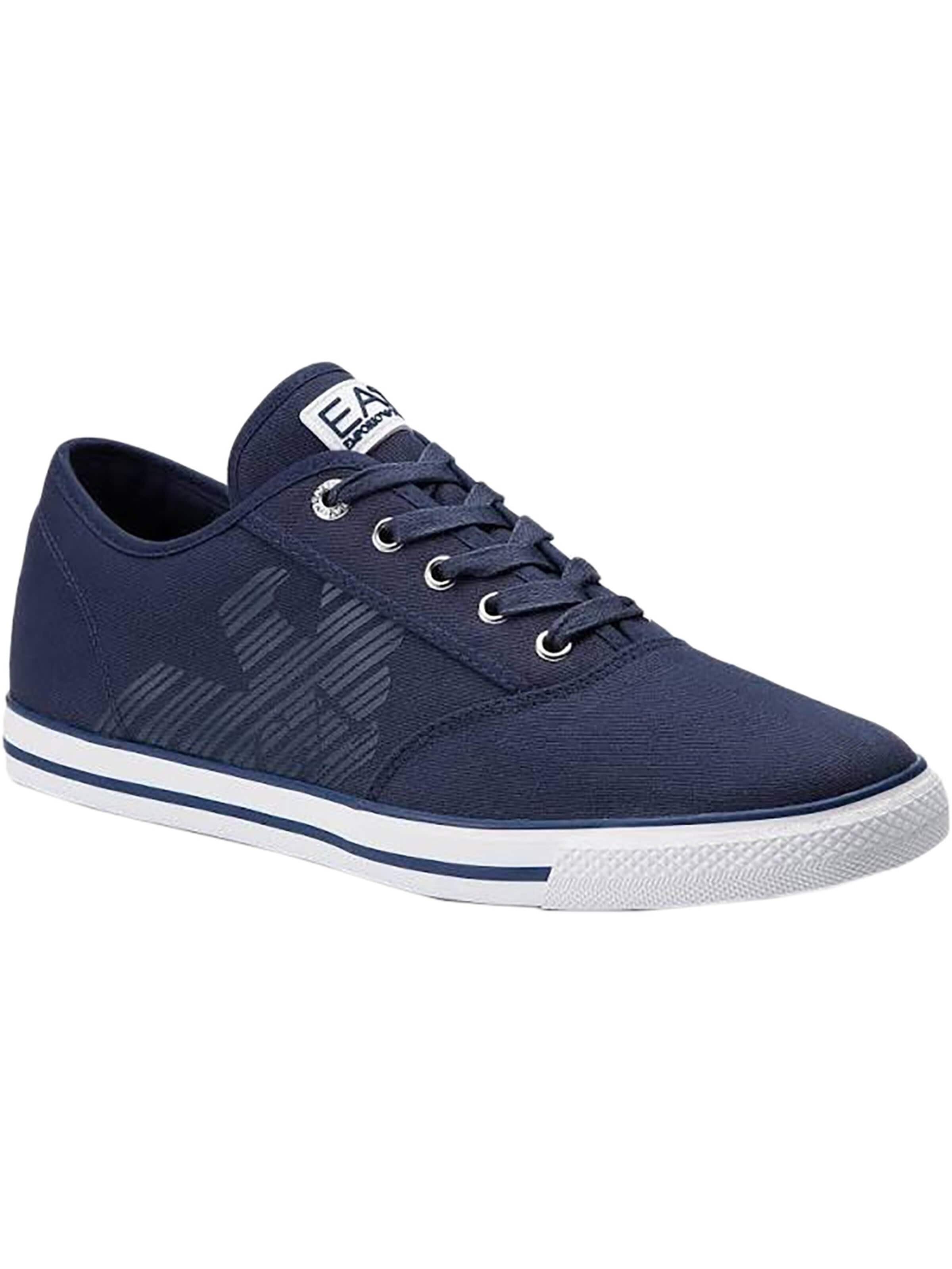 EA7 Emporio Armani Chaussure de sport à lacets en 40 en bleu, Vue avec produit