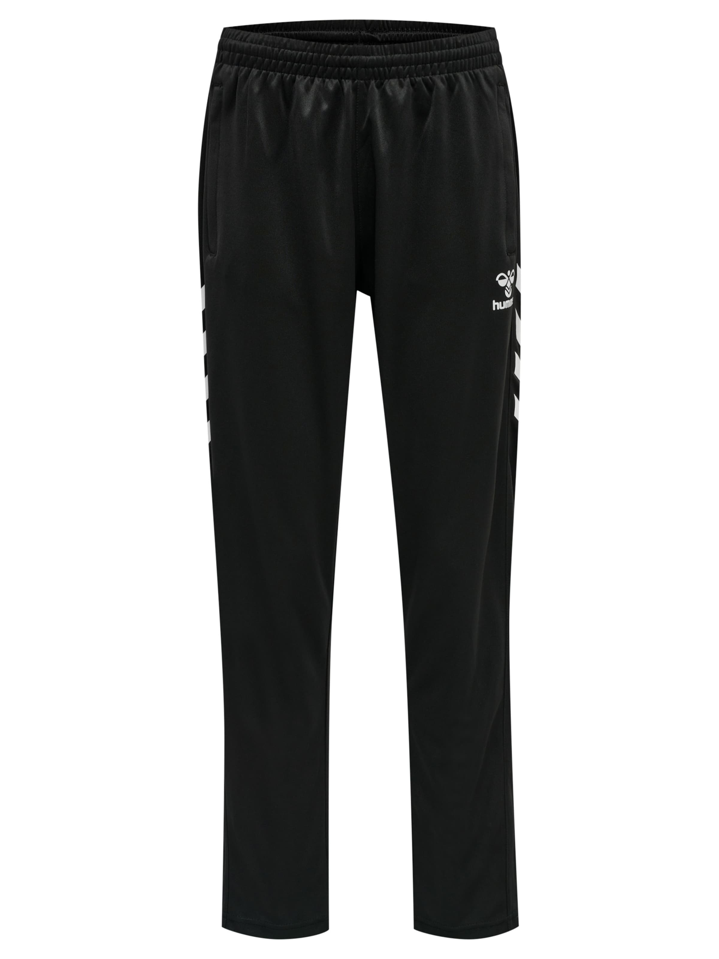 Hummel Loosefit Hose 'Core' in Schwarz: Vorderseite