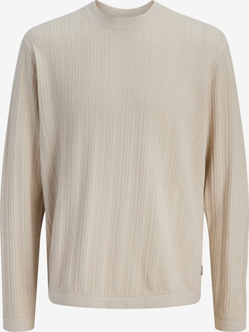 JJ Rebel Sveter 'JREBSTANCE' - Béžová: predná strana