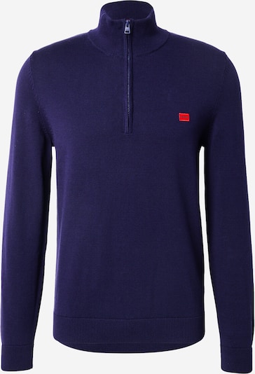 Megztinis 'San Quintus' iš HUGO, spalva – mėlyna / raudona, Prekių apžvalga