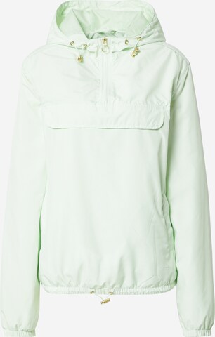 Urban Classics Between-Season Jacket in Green: front