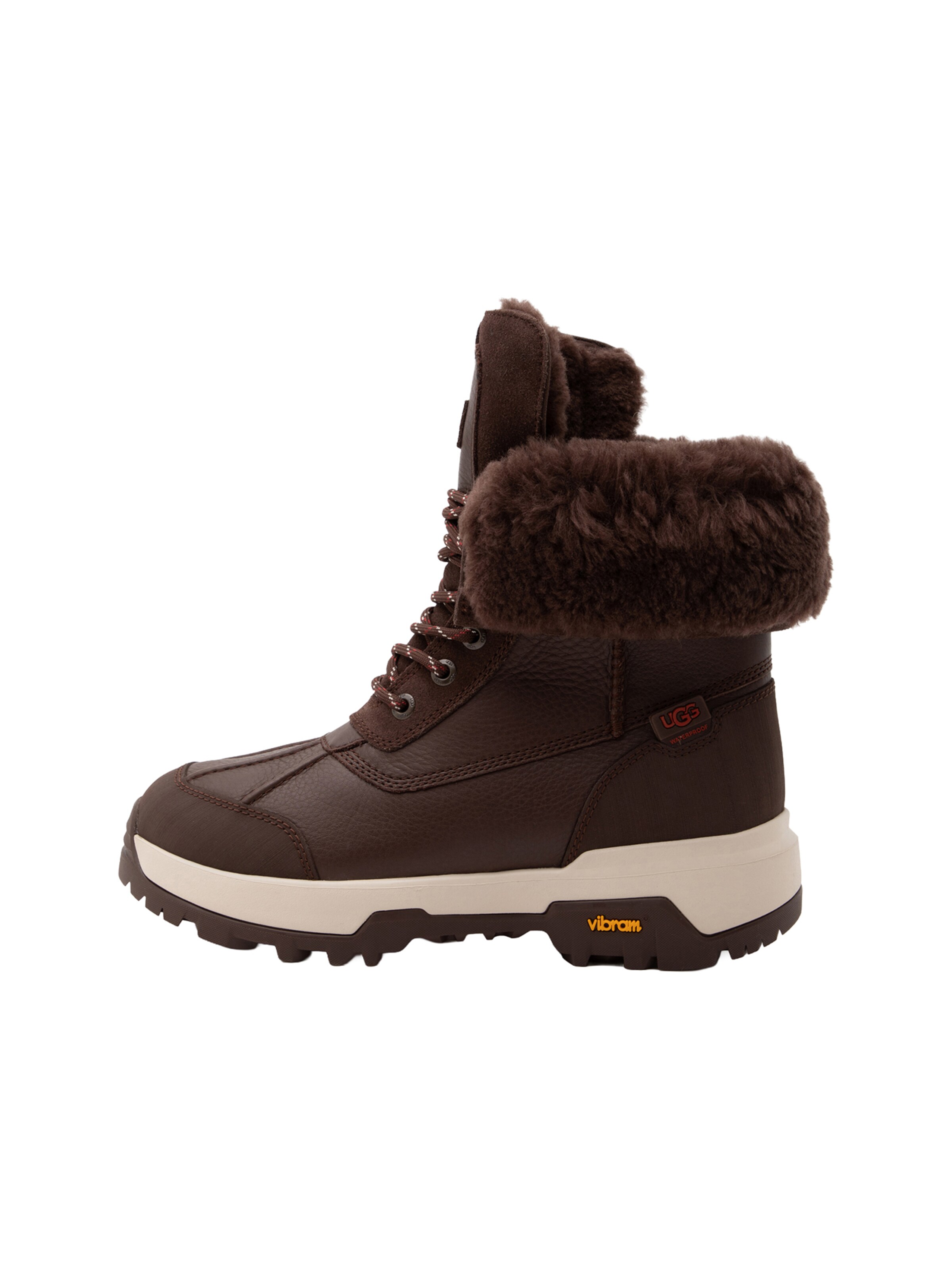 UGG Schnürstiefelette 'Adirondack XXV' in Braun: Vorderseite