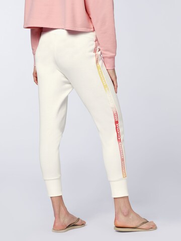 CHIEMSEE Slim fit Workout Pants in White