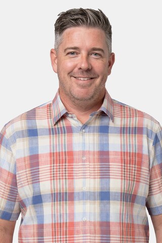 Boston Park Regular Fit Hemd in Blau