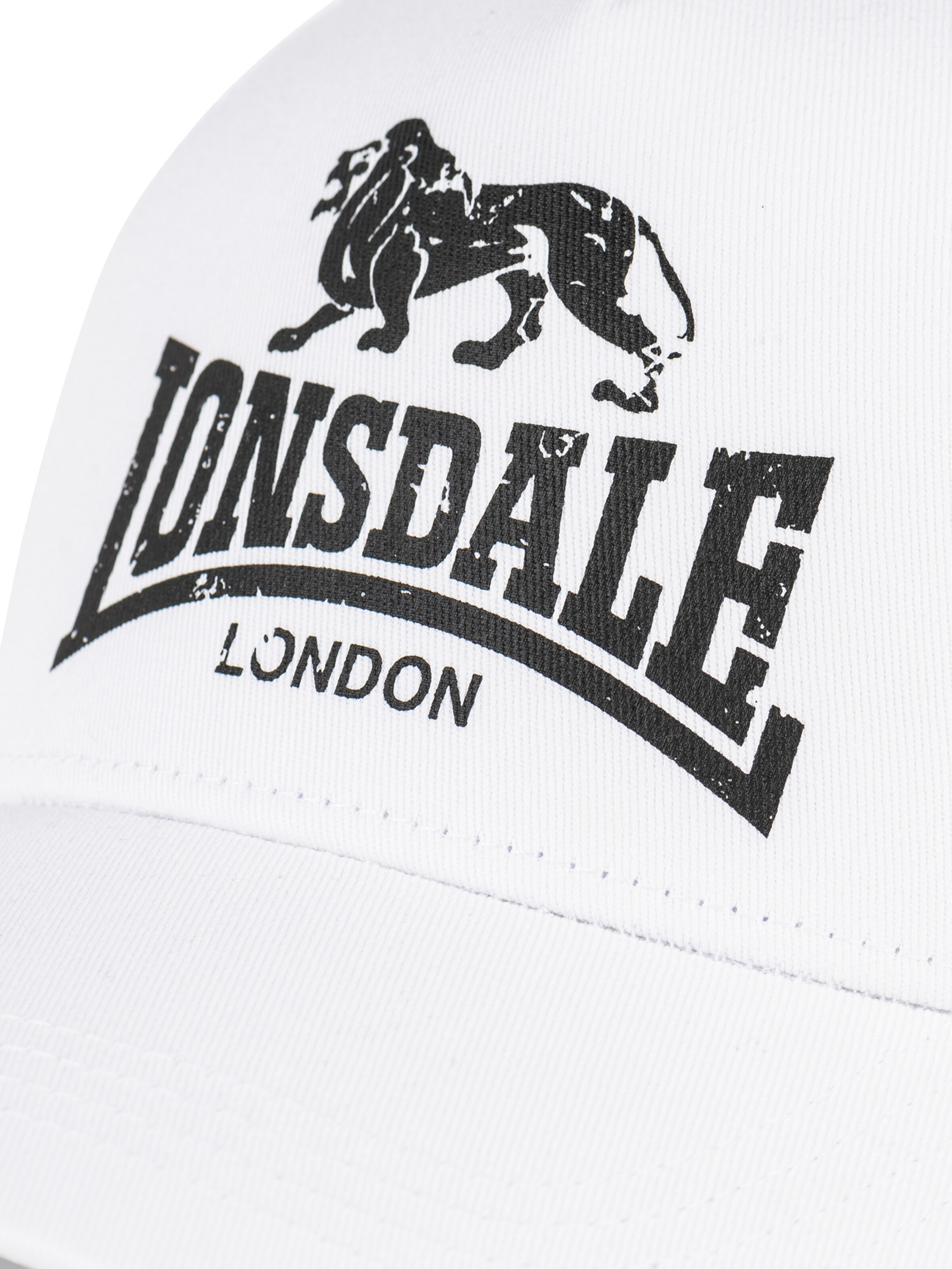 Casquette 'Norbury' LONSDALE en blanc