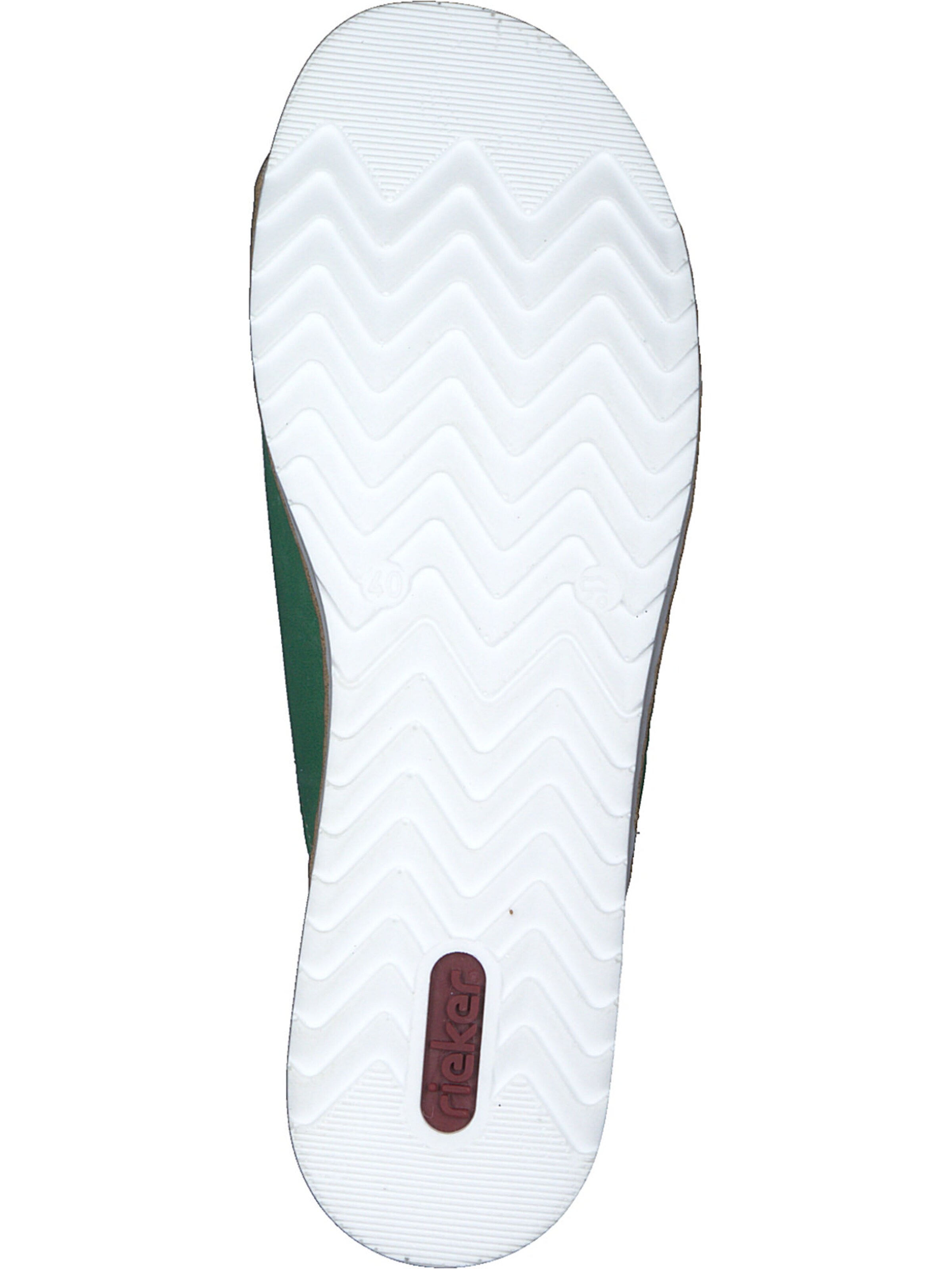 Rieker Muiltjes in Groen