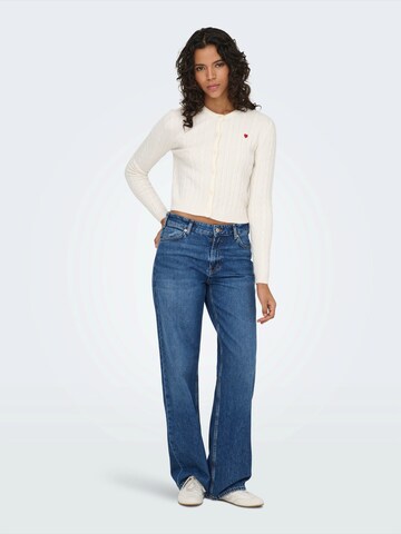 ONLY Knit cardigan 'ONLKatia' in White