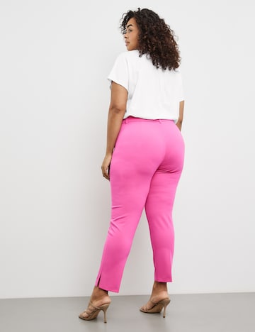 SAMOON Regular Hose in Pink
