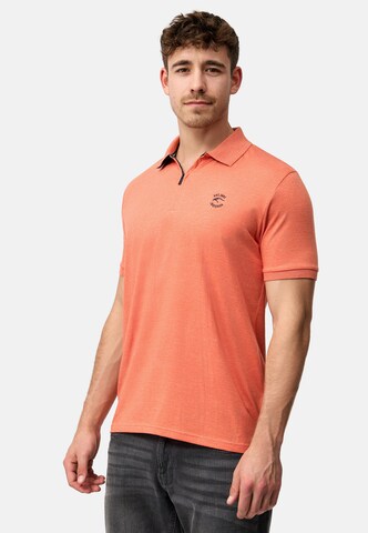 T-Shirt ' Yonah ' INDICODE JEANS en orange