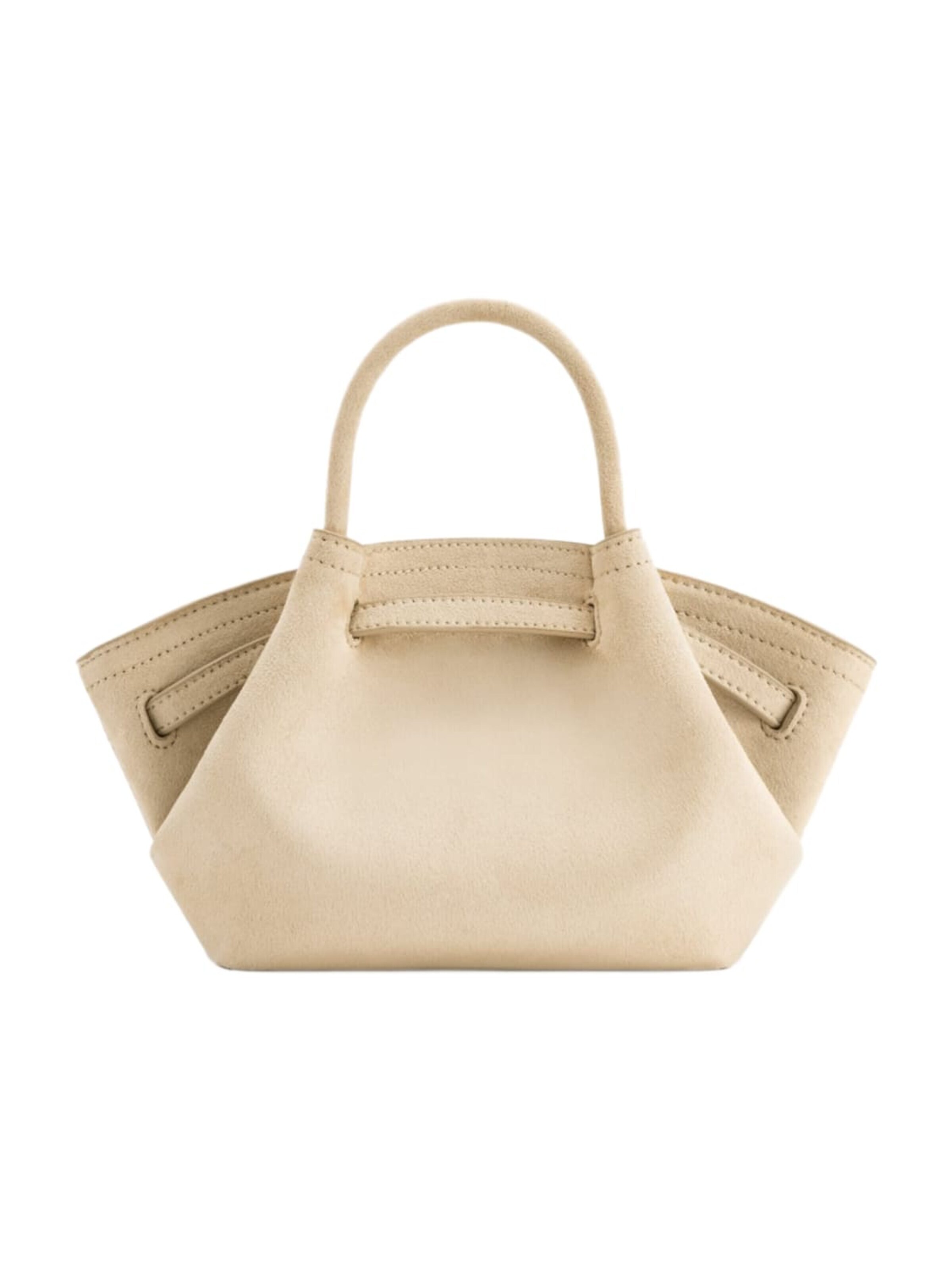 JW PEI Nákupní taška 'JW PEI Cabas / Shopping Hana Mini Faux Suede Off White' – bílá