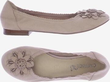 CAPRICE Flats & Loafers in 37 in Beige: front