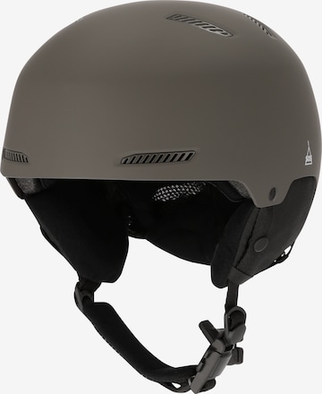 SOS Skihelm 'Cooper' in Grau: predná strana