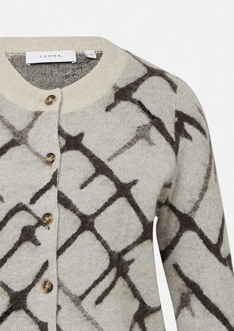 COMMA Gebreid vest in Beige