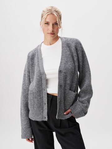 LeGer by Lena Gercke Knit cardigan 'Mona' in Grey