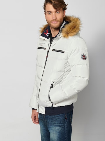 KOROSHI Winter jacket in White