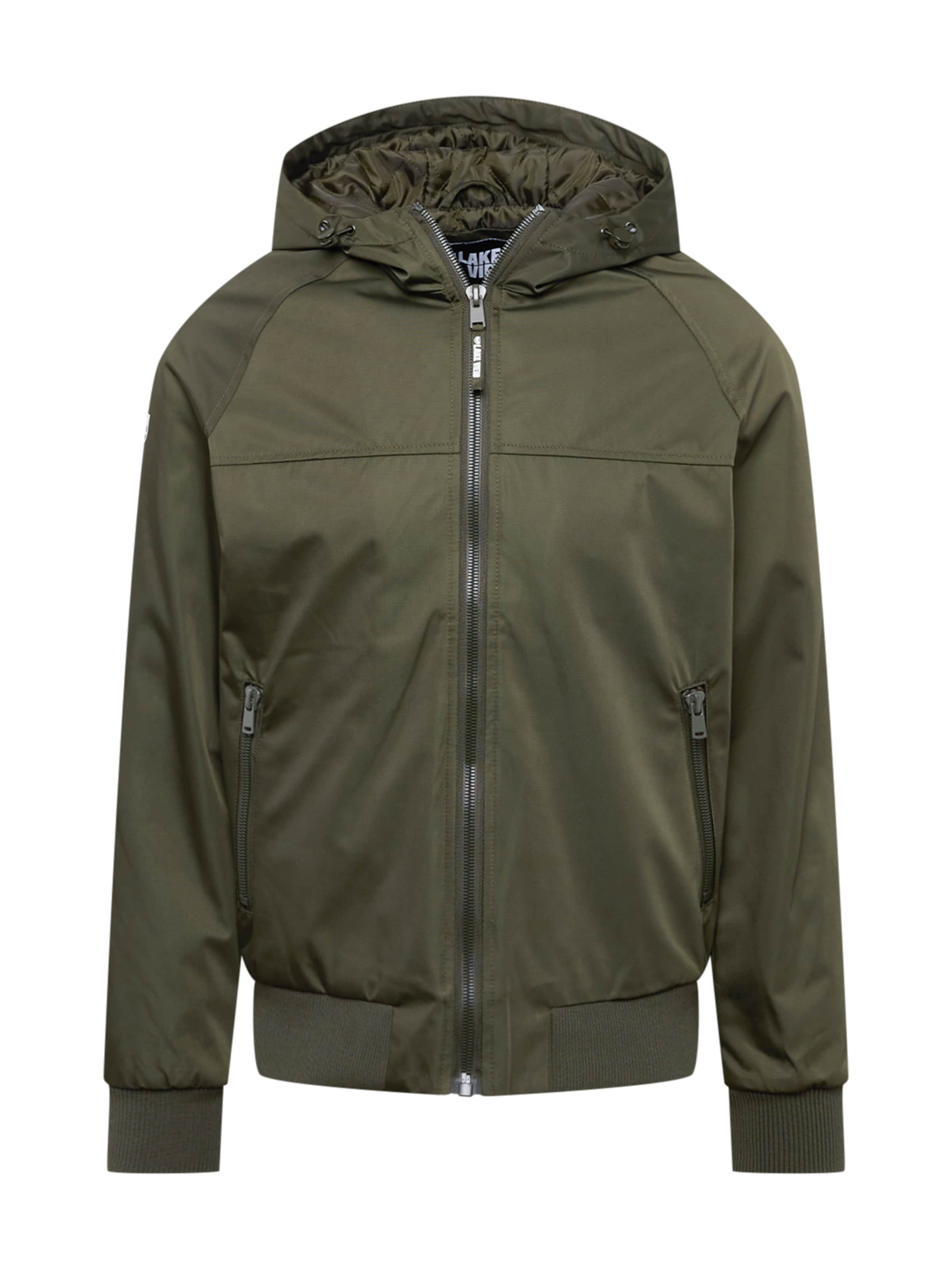 Lake View Φθινοπωρινό και ανοιξιάτικο μπουφάν 'Alex' σε πράσινο: μπροστά