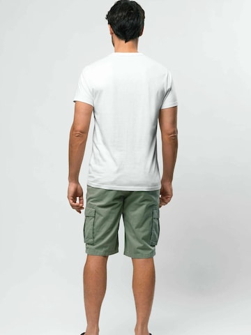 MCS Regular Fit Paita ' Texacana ' värissä valkoinen