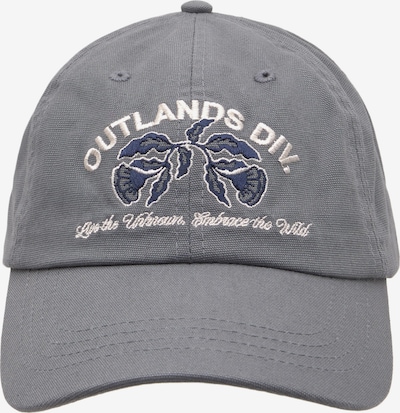 Pull&Bear Lippalakki värissä sininen / harmaa / valkoinen, Tuotenäkymä