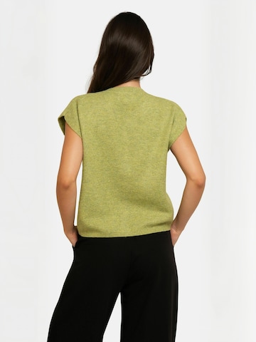 Liberte Essentiel - Chaleco ' FRID ' en verde: atrás