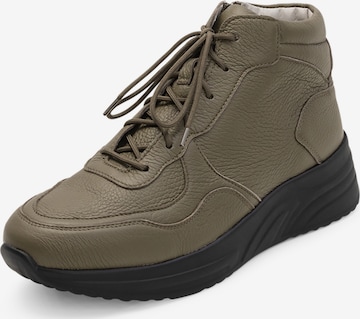 Bottines à lacets VITAFORM en vert : devant