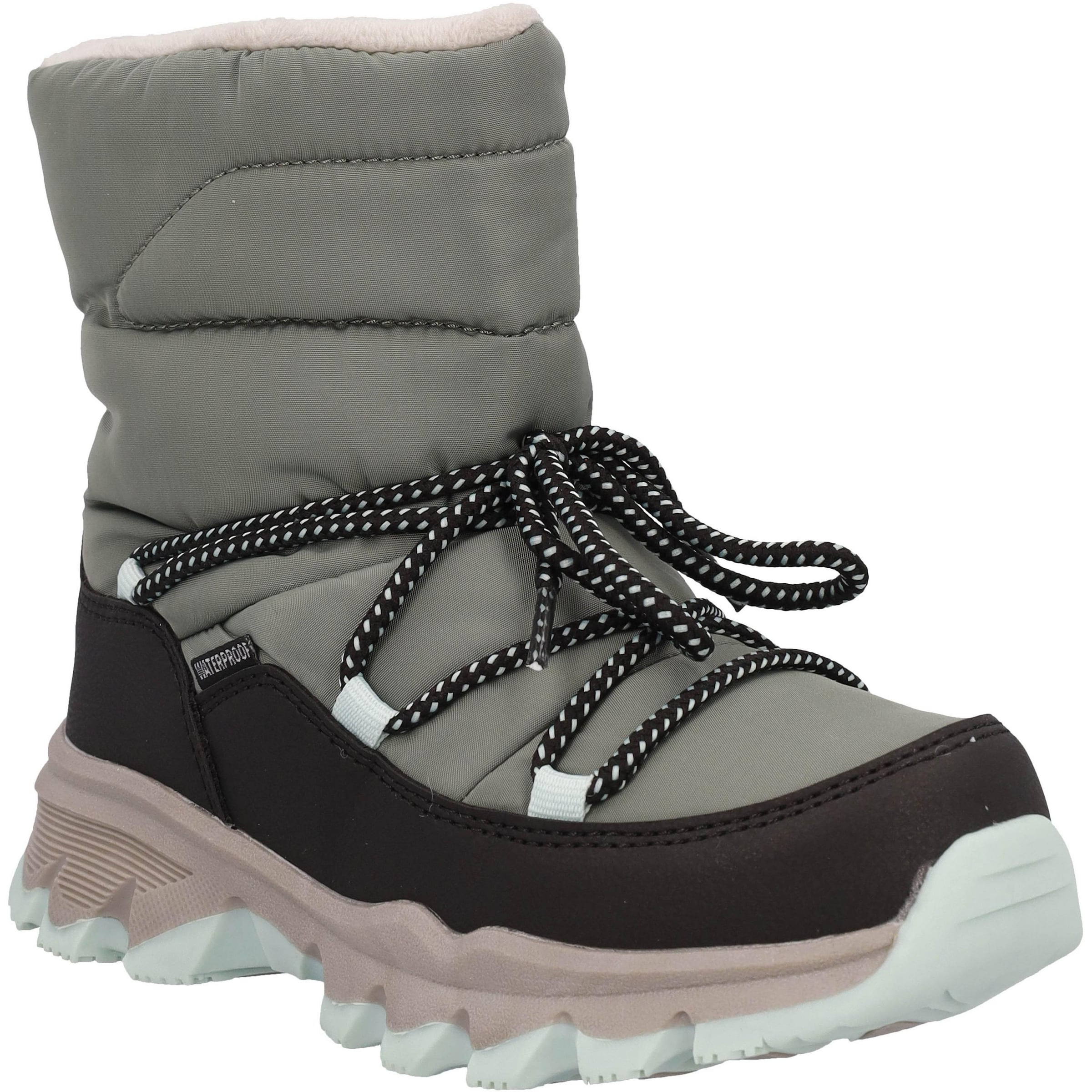 CMP Boots in Green: front