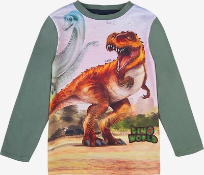 Dino World Shirt in jade / mischfarben, Produktansicht
